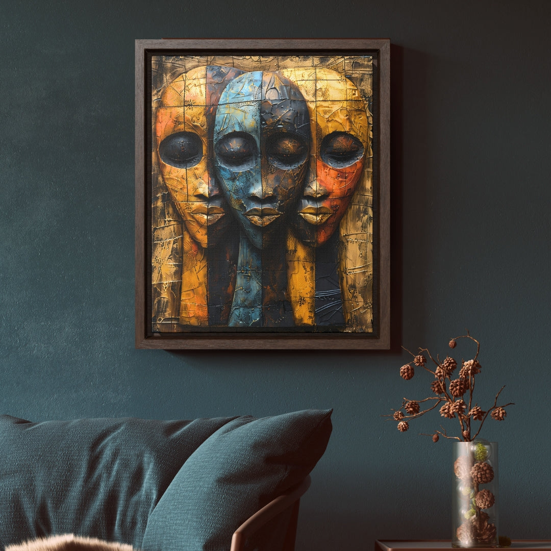 Got your back - Framed Canvas Wall Art