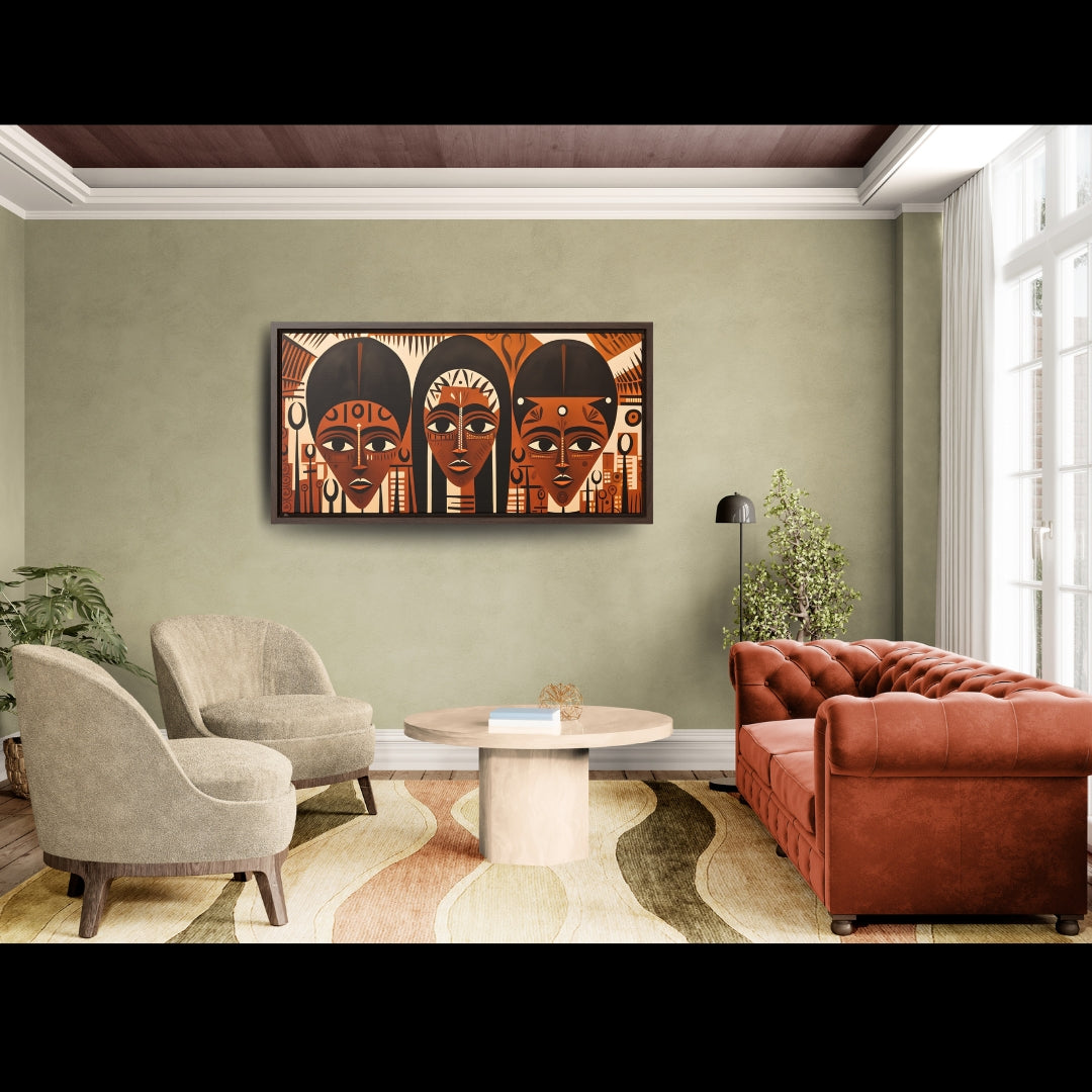 Eternal Bonds I – Framed Canvas Wall Art