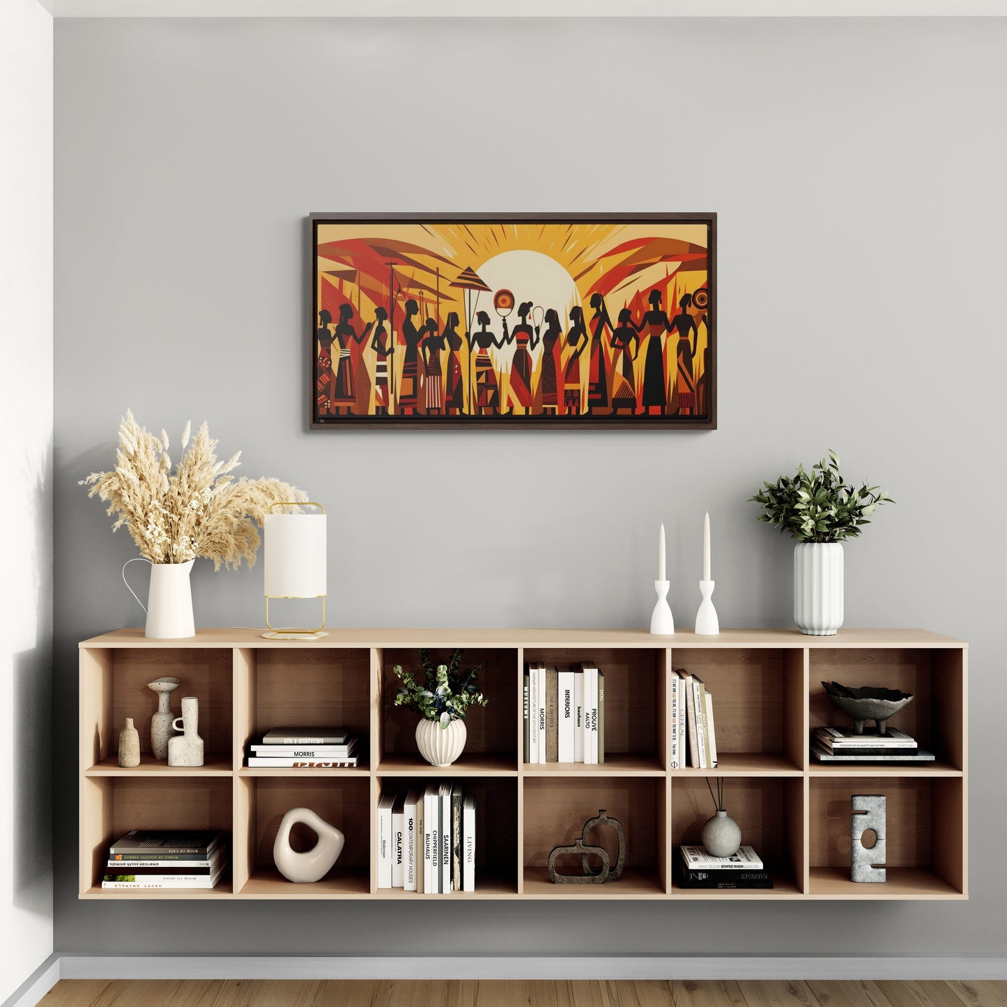 Bereket - Framed Canvas Wall Art