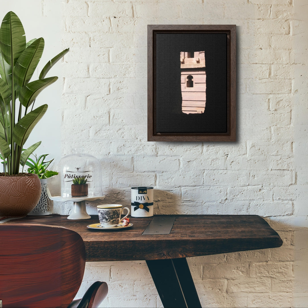 Sacred Portal - Framed Canvas Photography