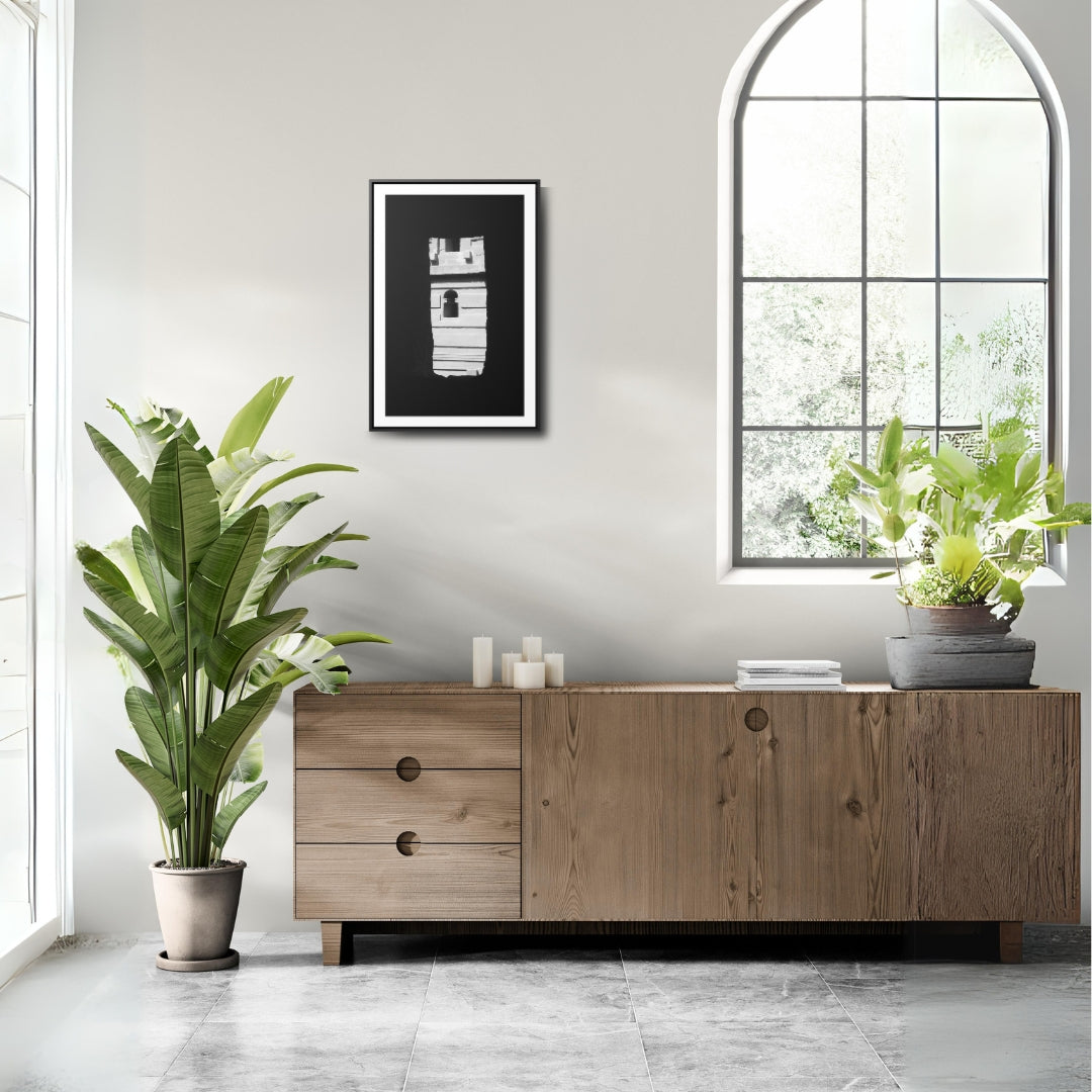 Sacred Portal - Framed Canvas Photography