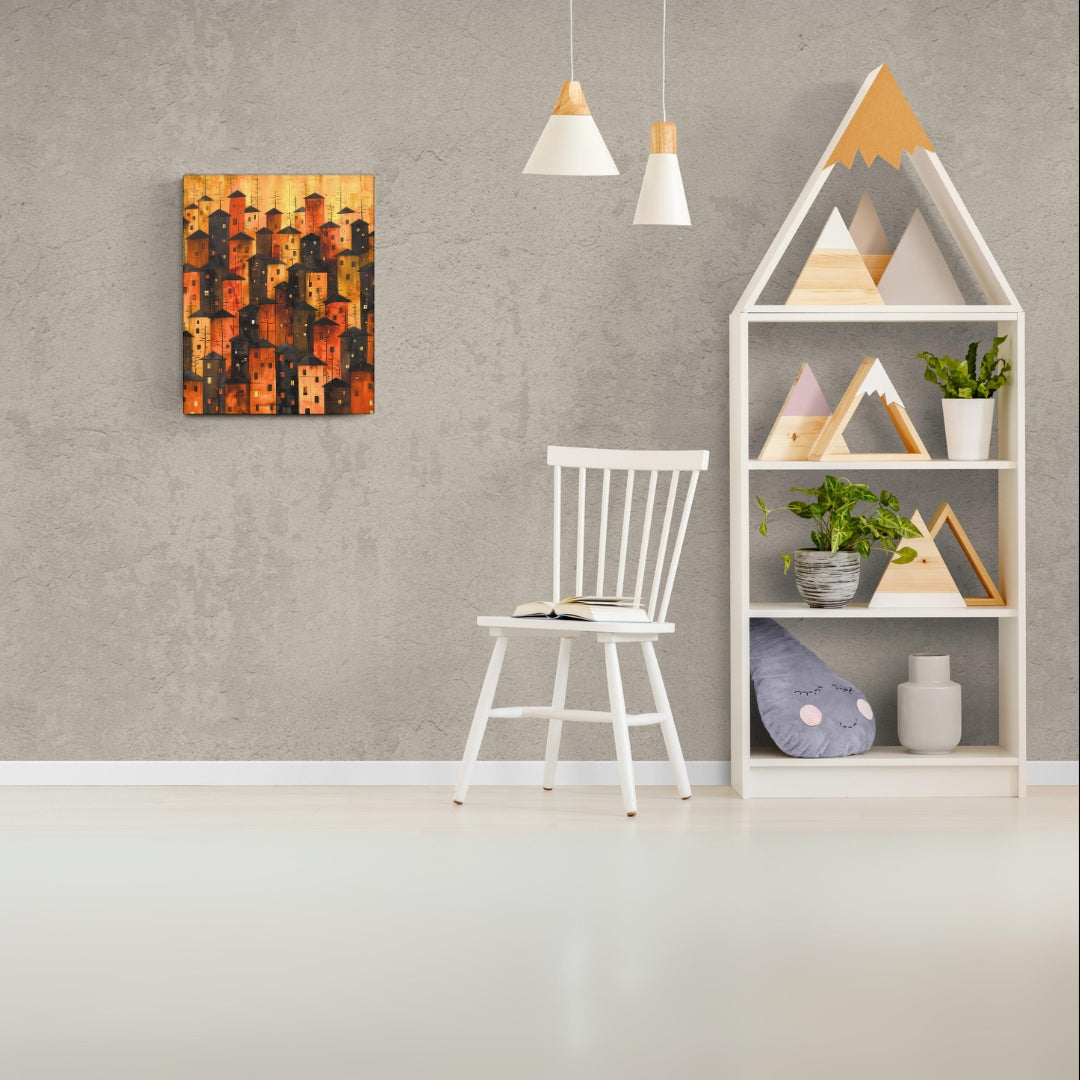 City of Inner Heights - Canvas Wall Art