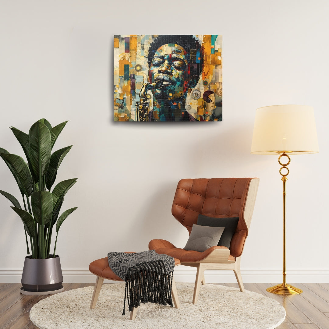 Soul of the Sax - Canvas Wall Art