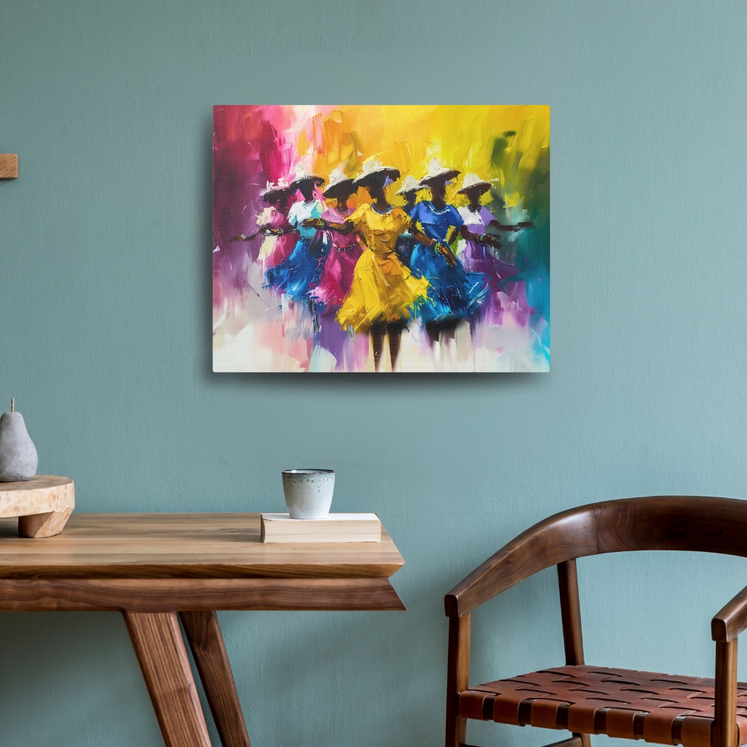 Rhythms of Joy - Canvas Wall Art