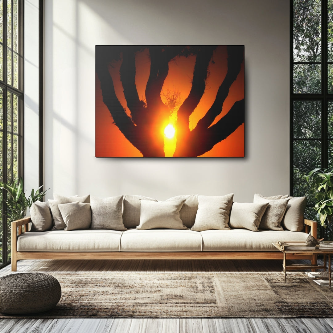 De-Light in the Heart of the Soul - Canvas Photography