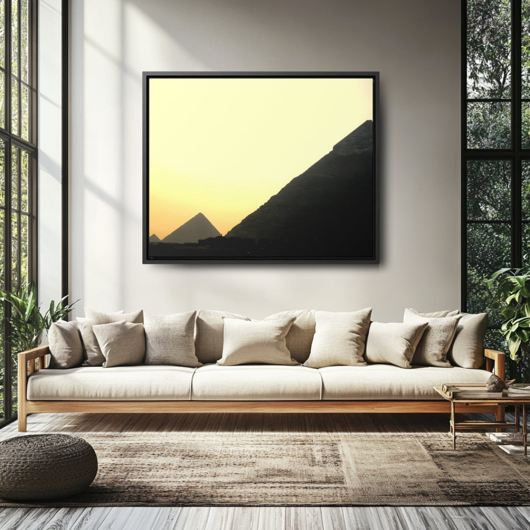 Timeless Echoes - Framed Canvas Photography