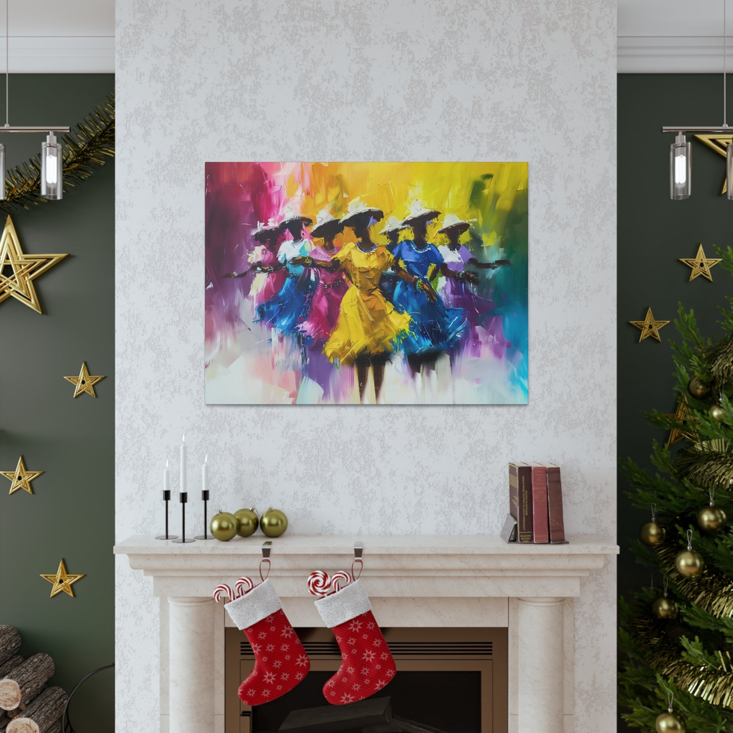 Rhythms of Joy - Canvas Wall Art