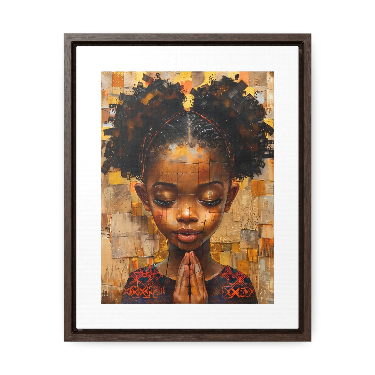 Whispers of Hope - Framed Canvas Wall Art