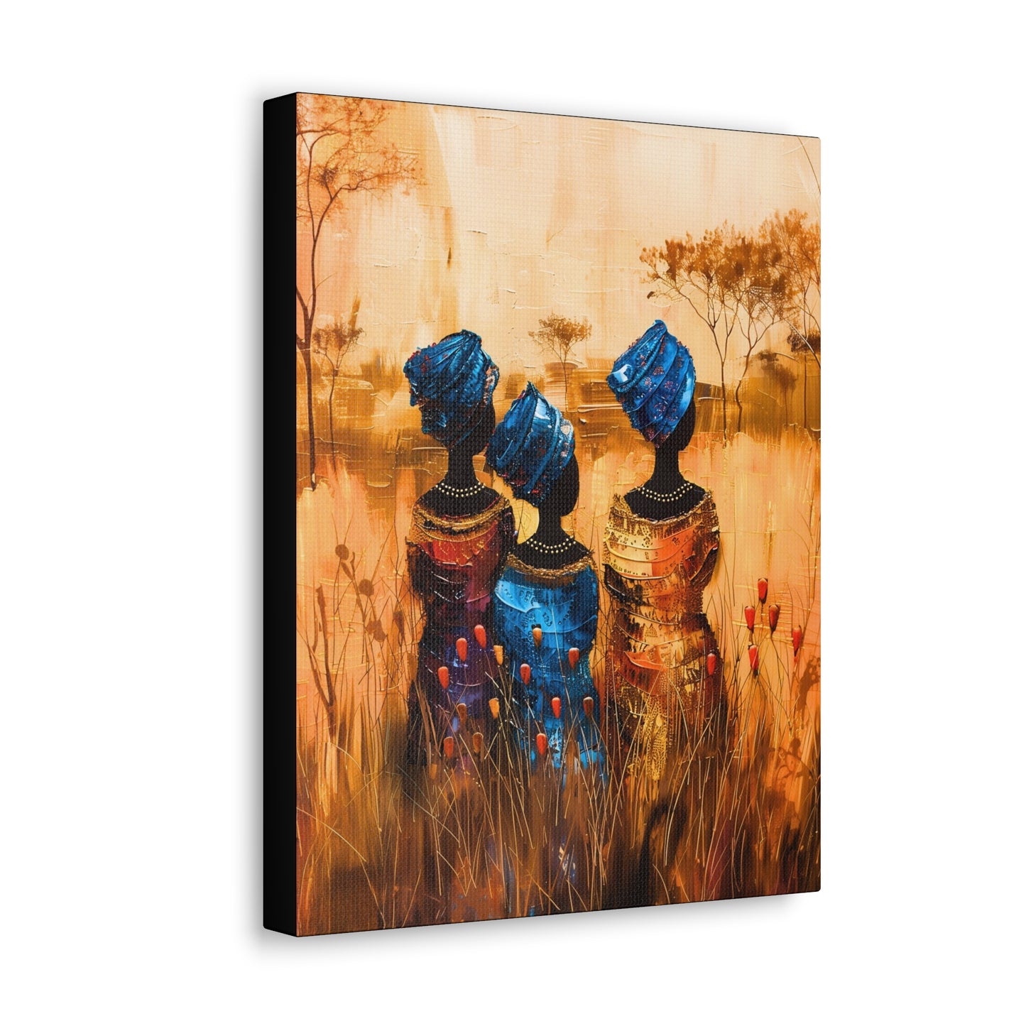 Sisters of the Savannah - Canvas Wall Art
