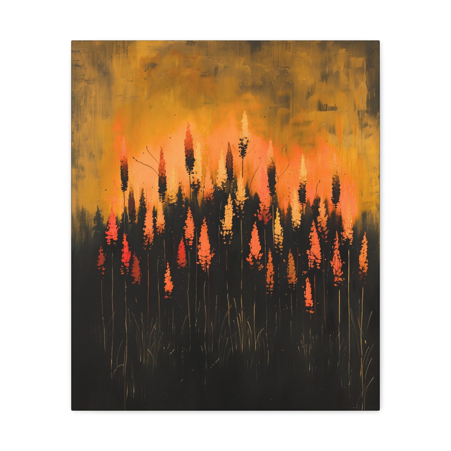 The Calm Before the Bloom - Canvas Wall Art