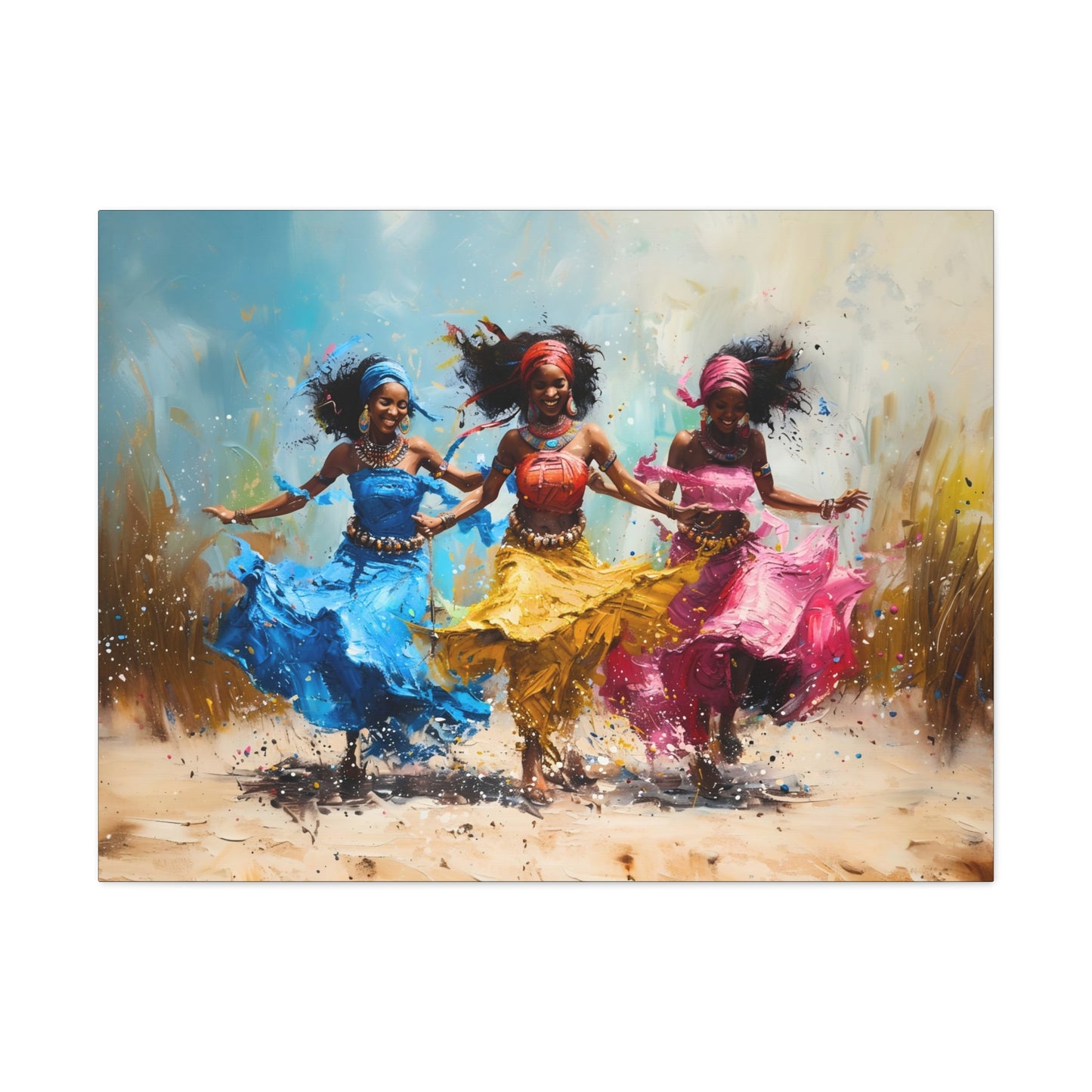 Windswept Rhythm - Canvas Wall Art