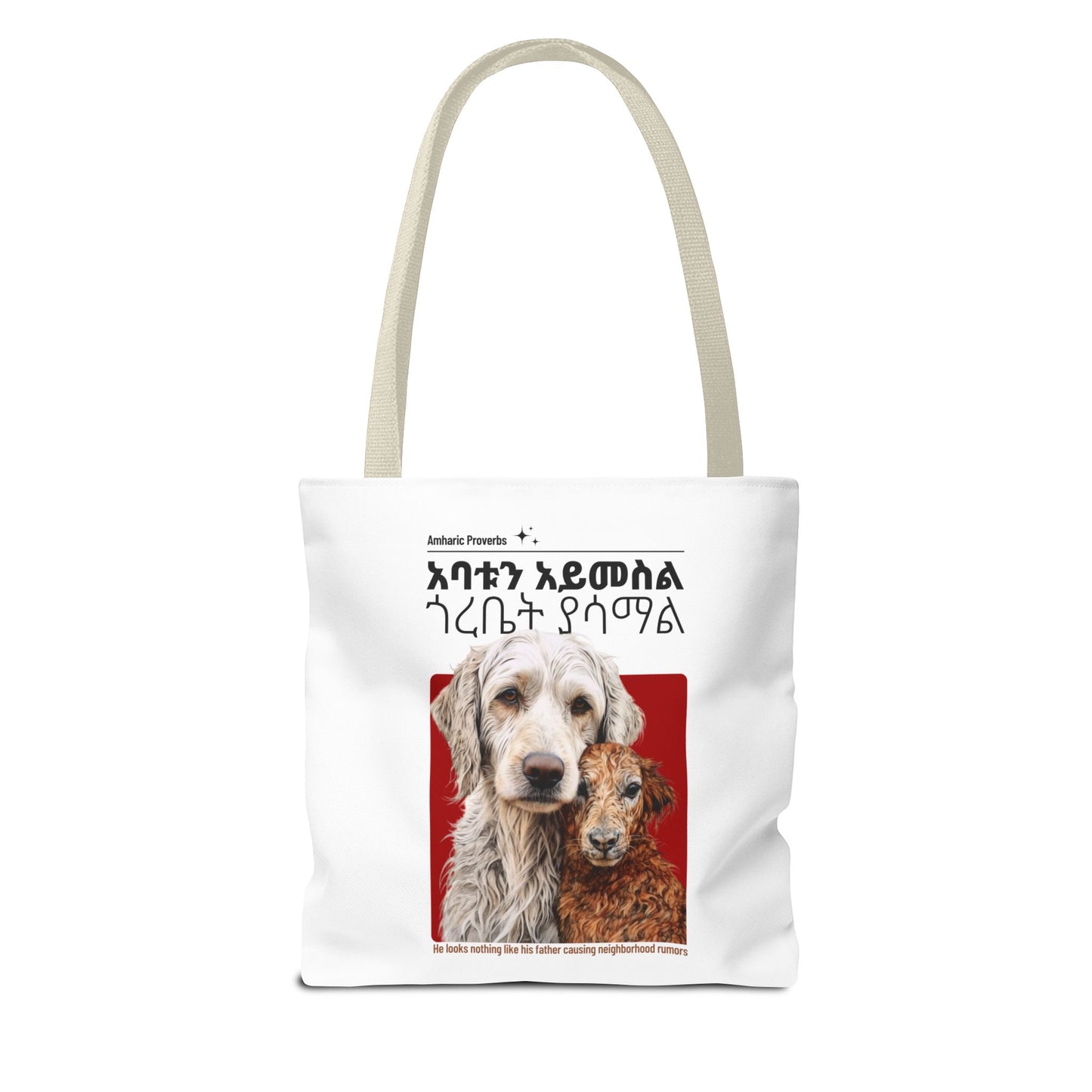 Naughty Proverbs Tote Bag Cats & Dogs