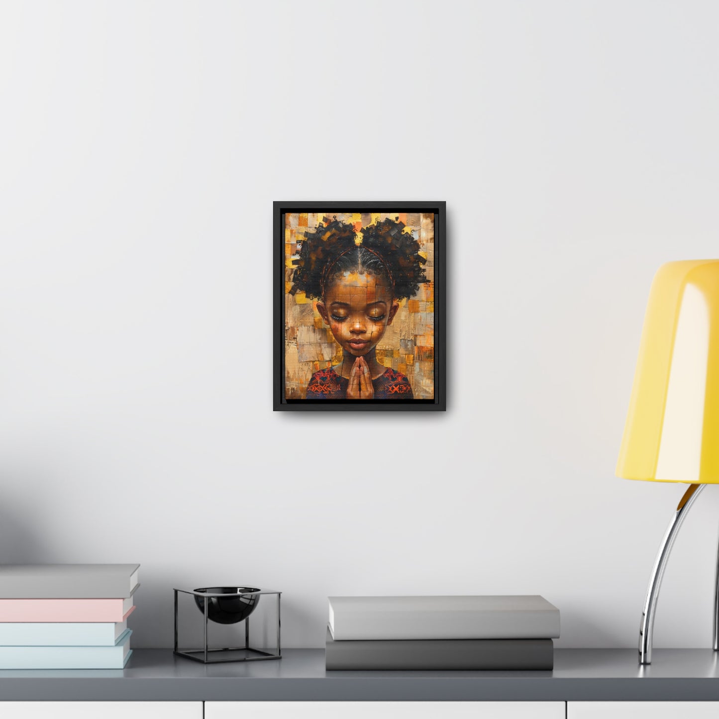 Whispers of Hope - Framed Canvas Wall Art