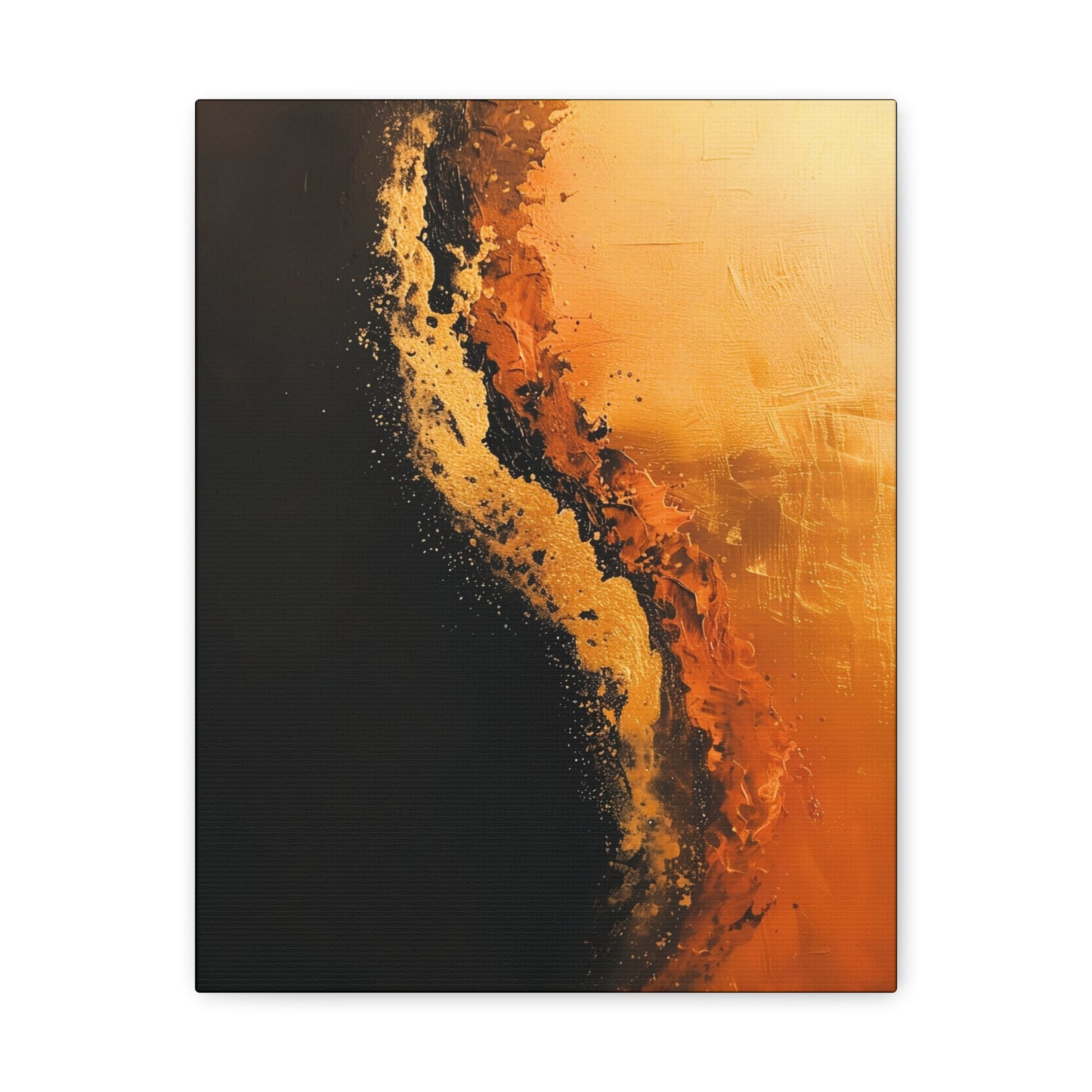 Yin Yang Shore - Canvas Wall Art