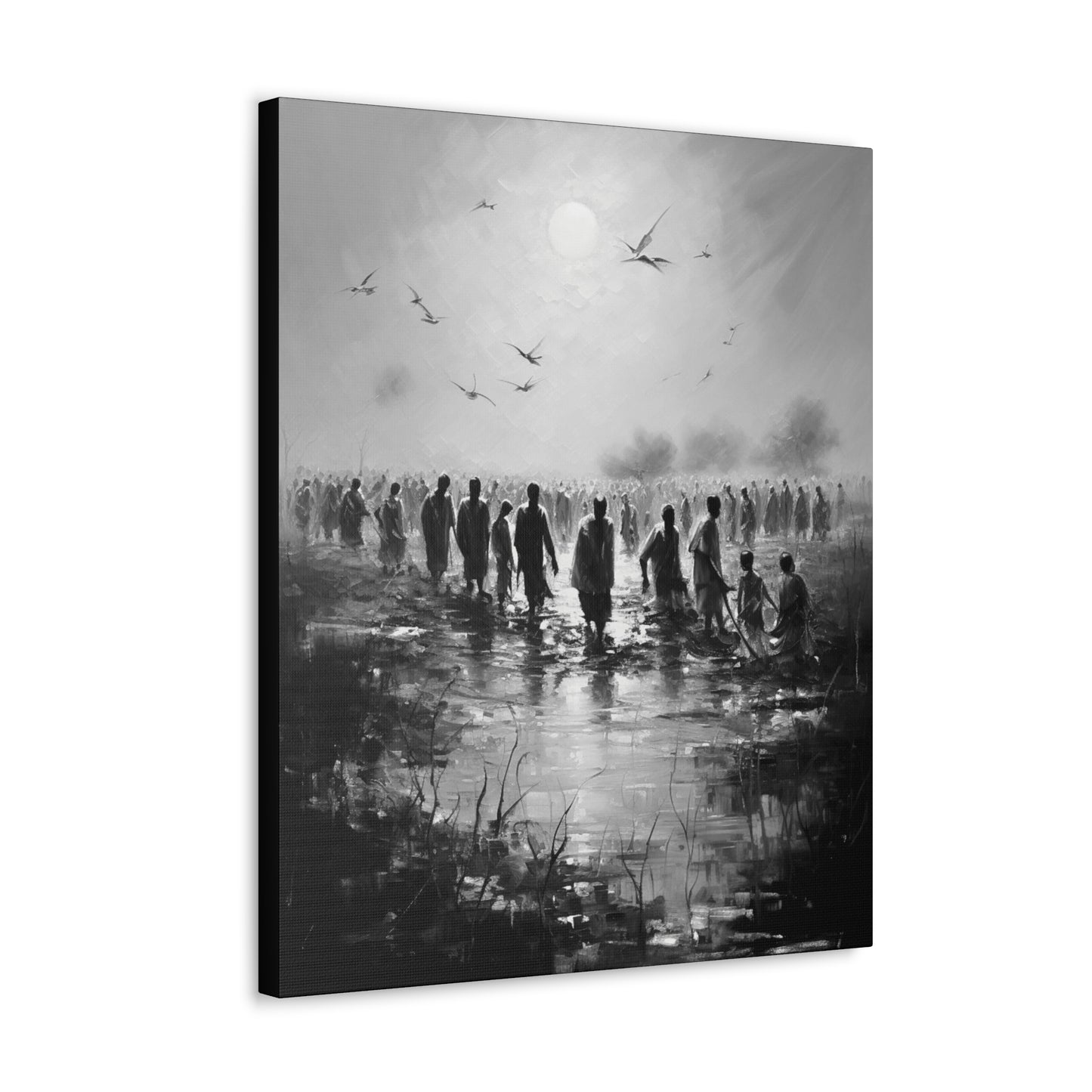 Exodus - Canvas b&w Wall Art