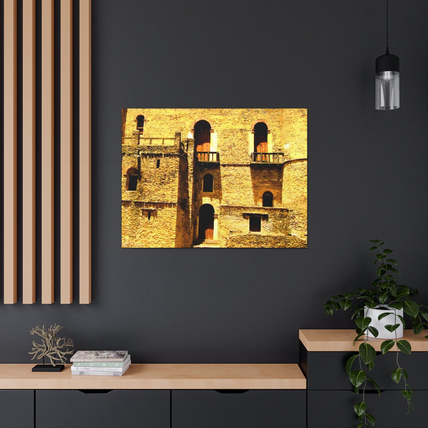 Whispers in Stone - Canvas Photography