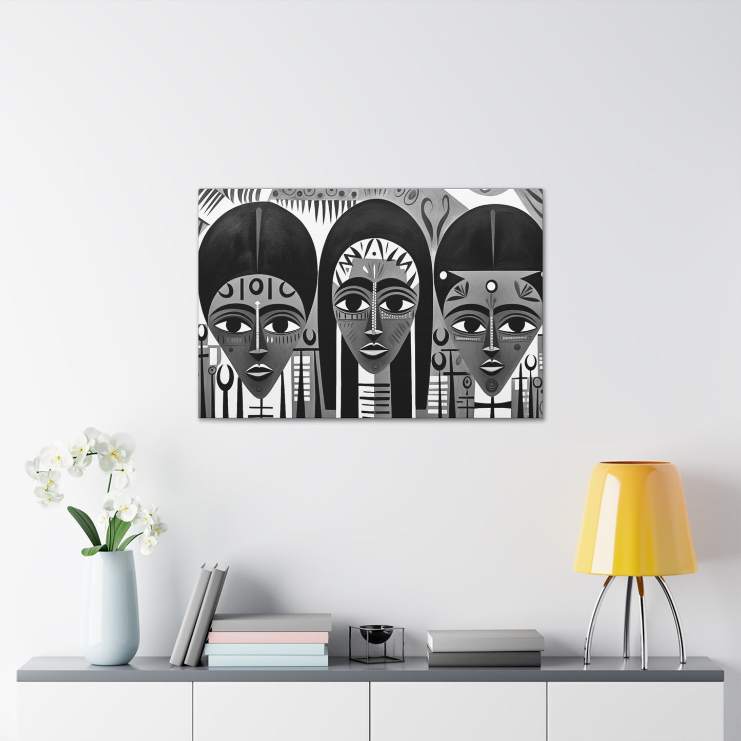 Eternal Bonds I – Canvas b&w Wall Art