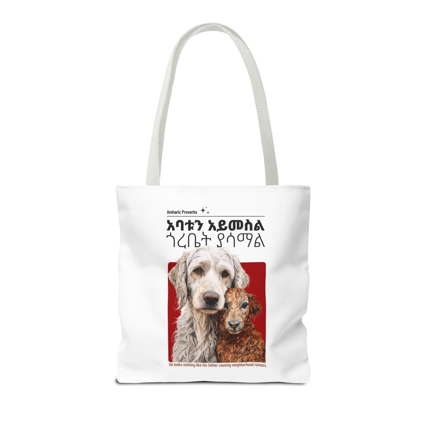 Naughty Proverbs Tote Bag Cats & Dogs