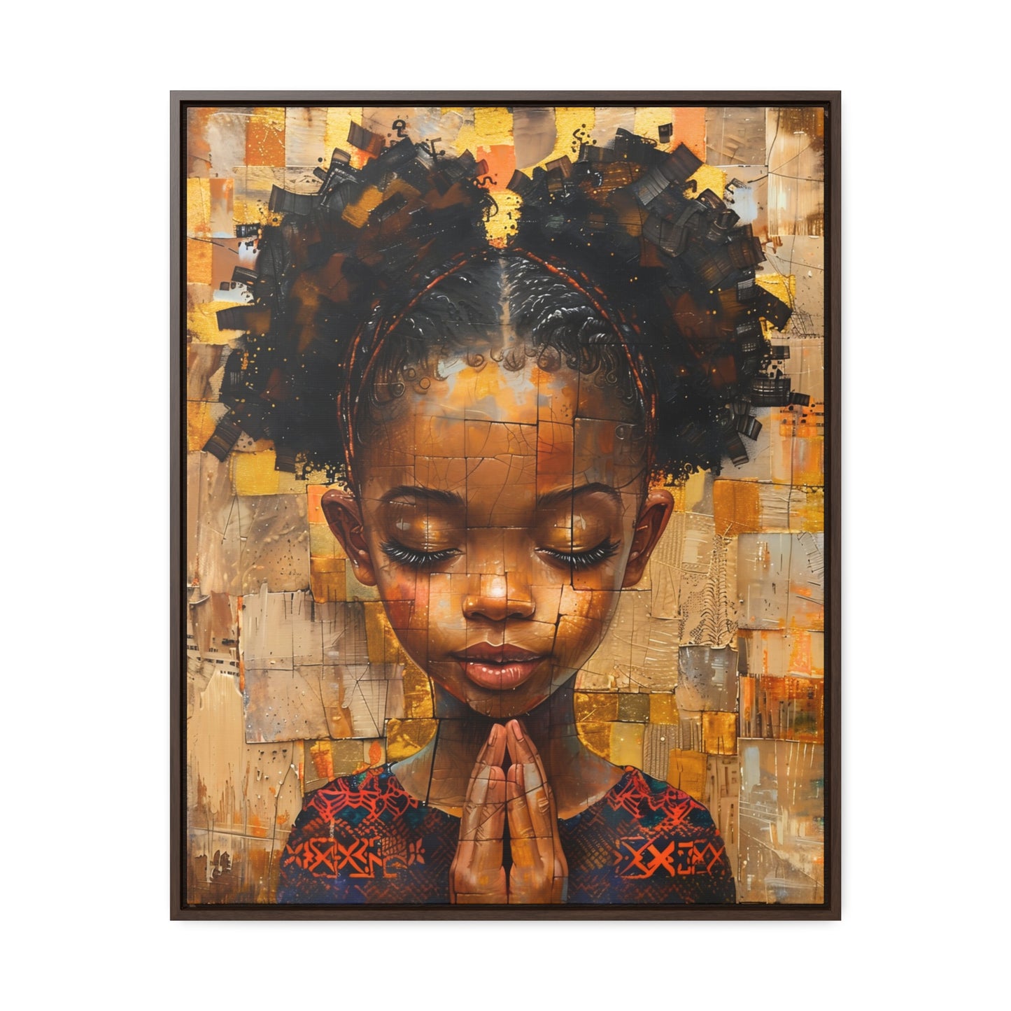 Whispers of Hope - Framed Canvas Wall Art