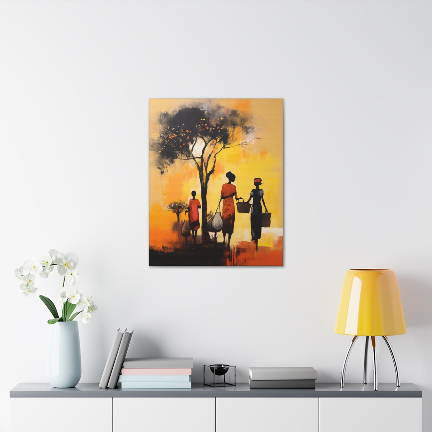 Baskets of Bond and Grace - Canvas Wall Art