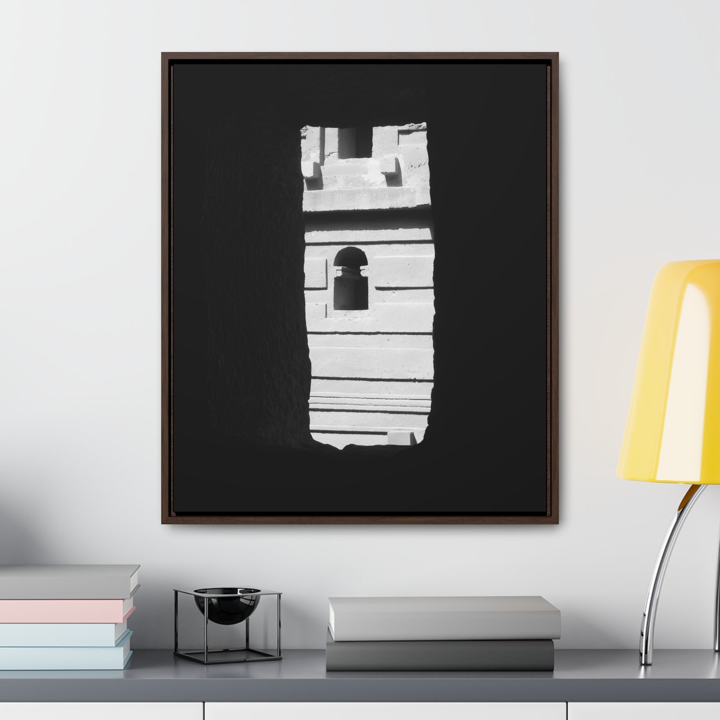 Sacred Portal - Framed Canvas Photography