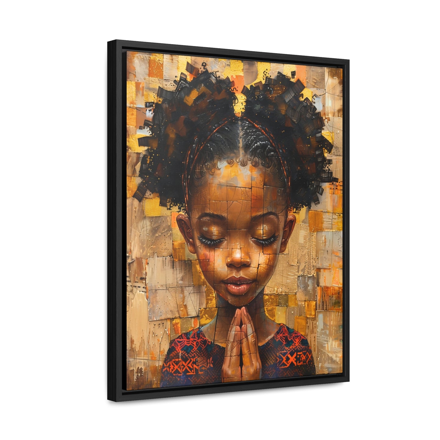 Whispers of Hope - Framed Canvas Wall Art