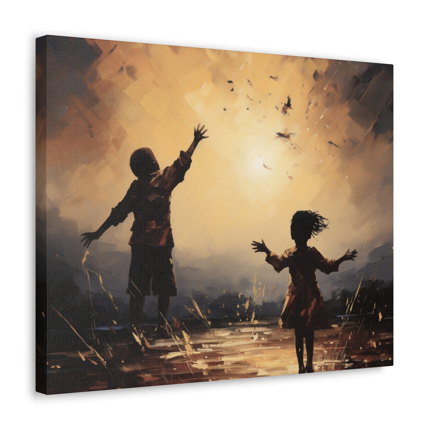 Playing with Light - Canvas Wall Art