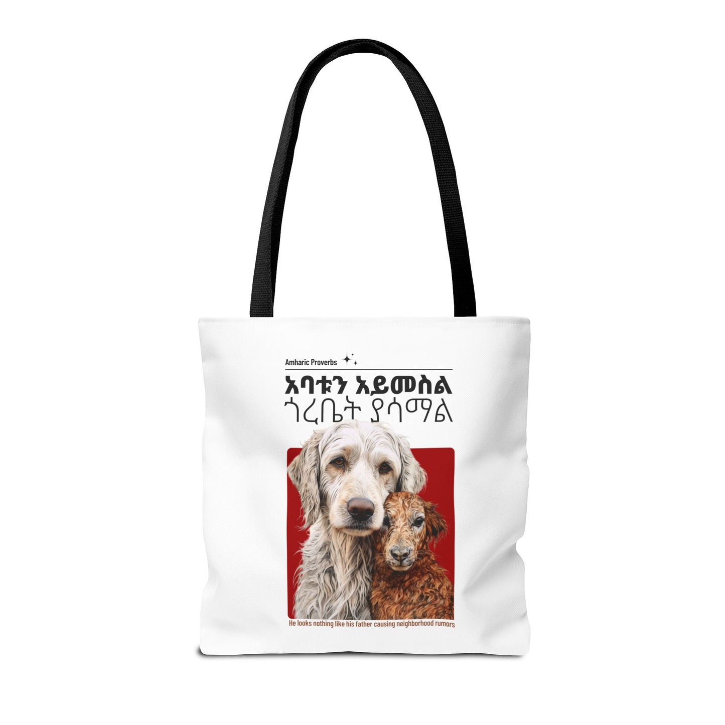 Naughty Proverbs Tote Bag Cats & Dogs