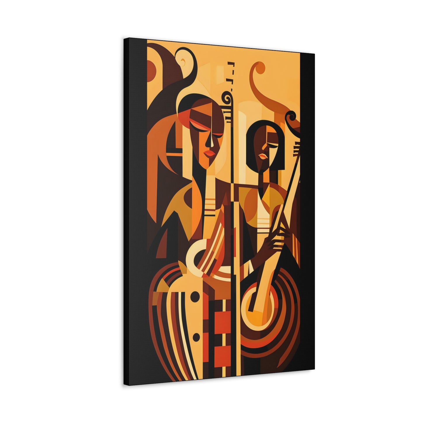 The Melodic Duo - Canvas Wall Art