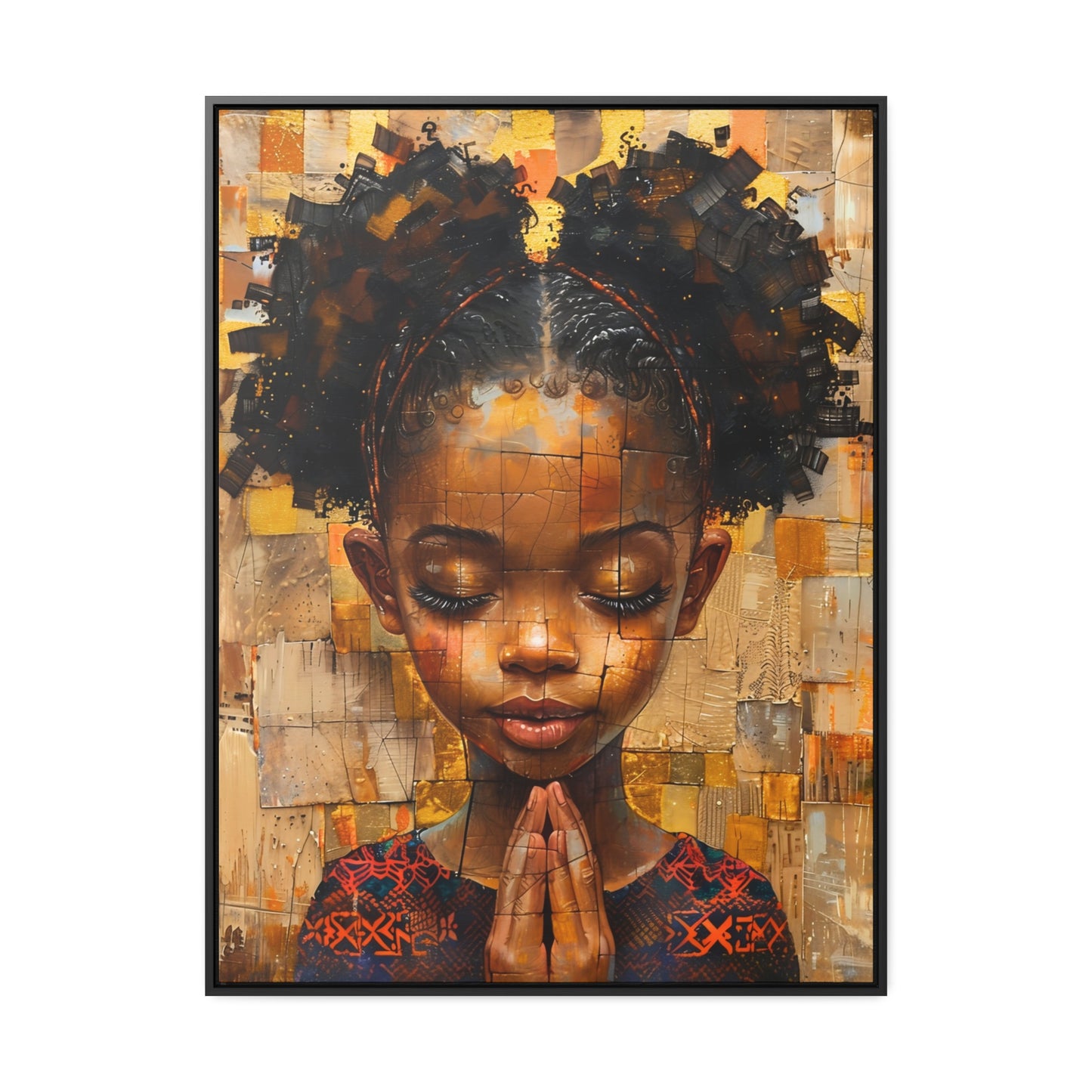 Whispers of Hope - Framed Canvas Wall Art