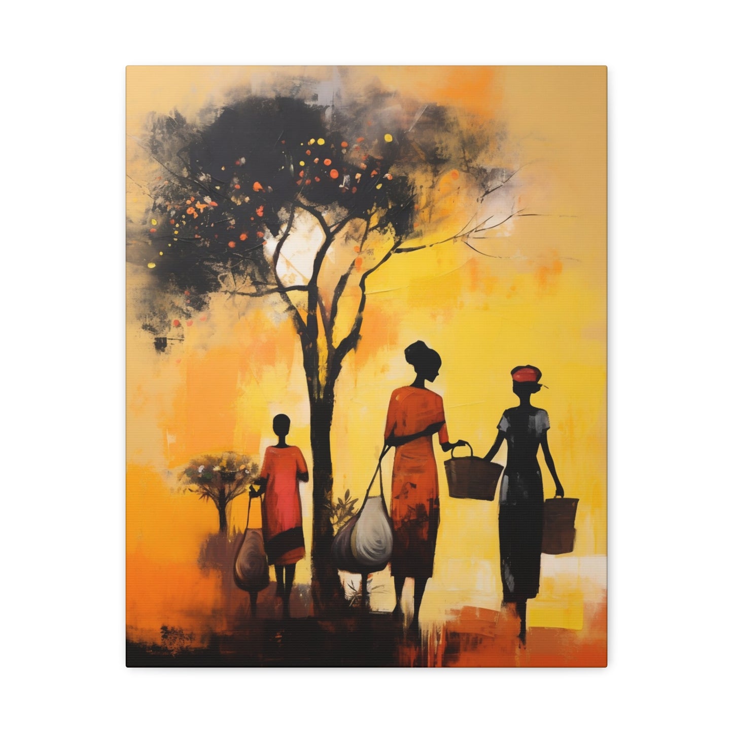 Baskets of Bond and Grace - Canvas Wall Art