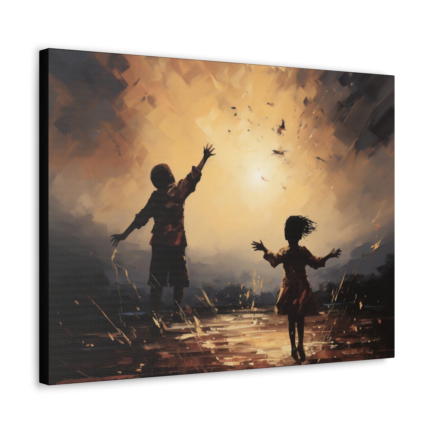 Playing with Light - Canvas Wall Art