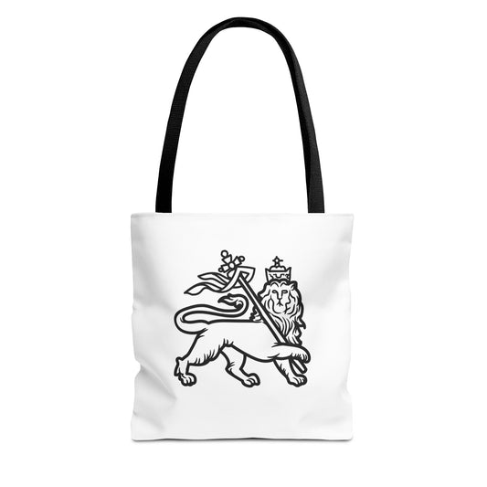 Shield & Lion of Judah Heartware Symbols Tote Bag