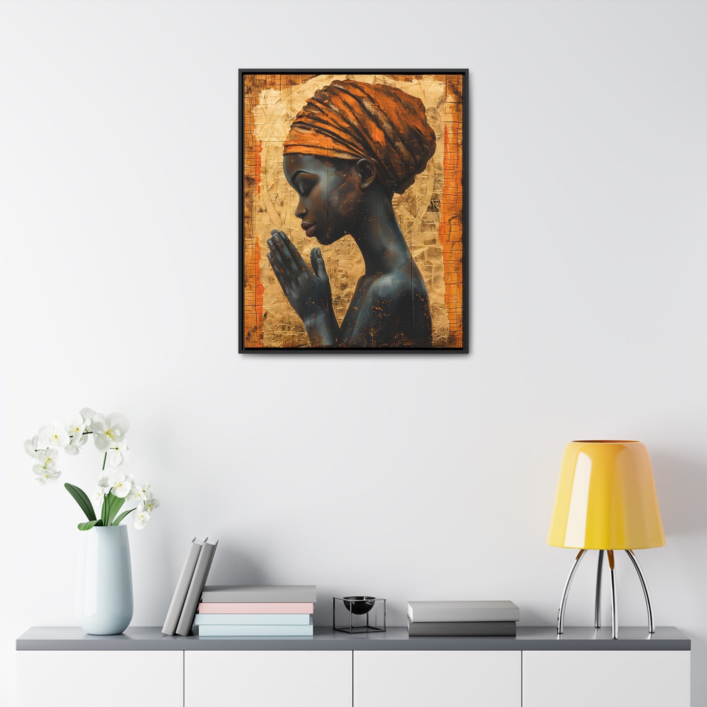 Whispers of Hope II - Framed Canvas Wall Art