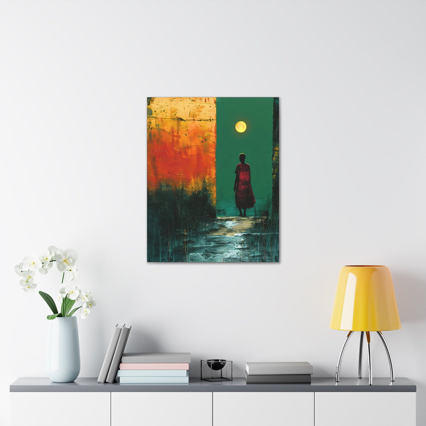 Turned the Corner - Canvas Wall Art