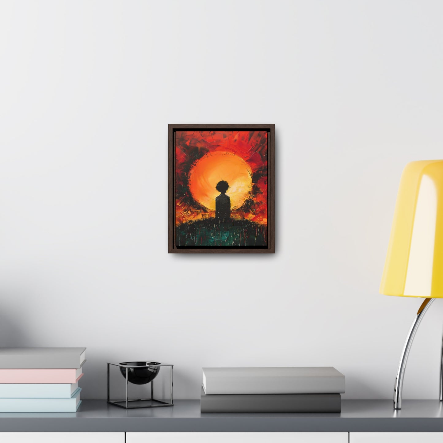 A Dawn of Promise - Framed Canvas Wall Art
