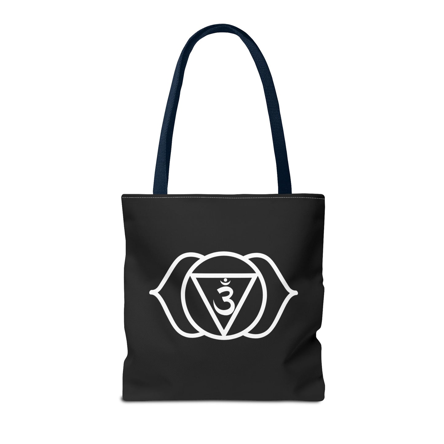 Throat & Third Eye Chakras Heartware Symbols Tote Bag