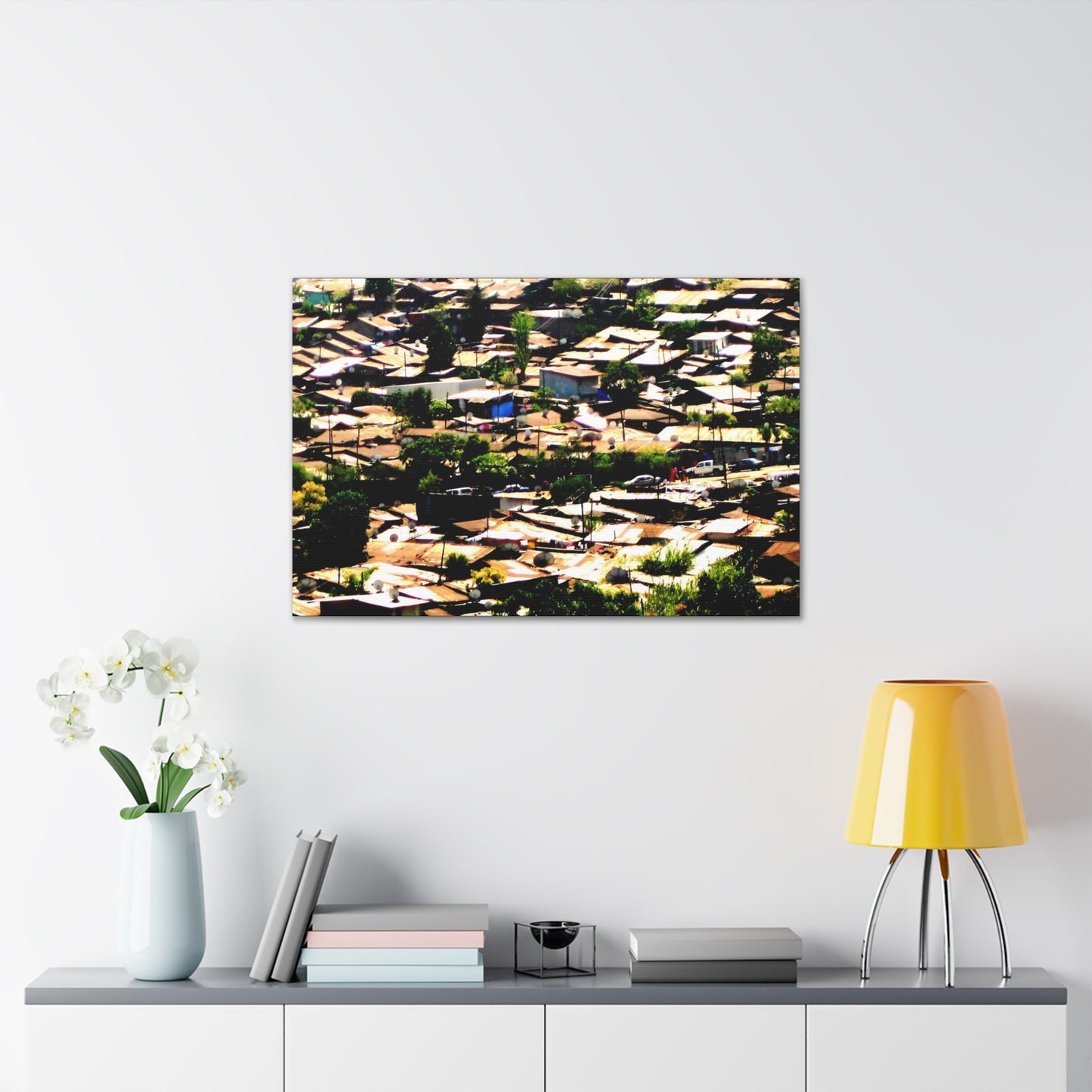 The Hood: a Mercato Mosaic - Canvas Photography