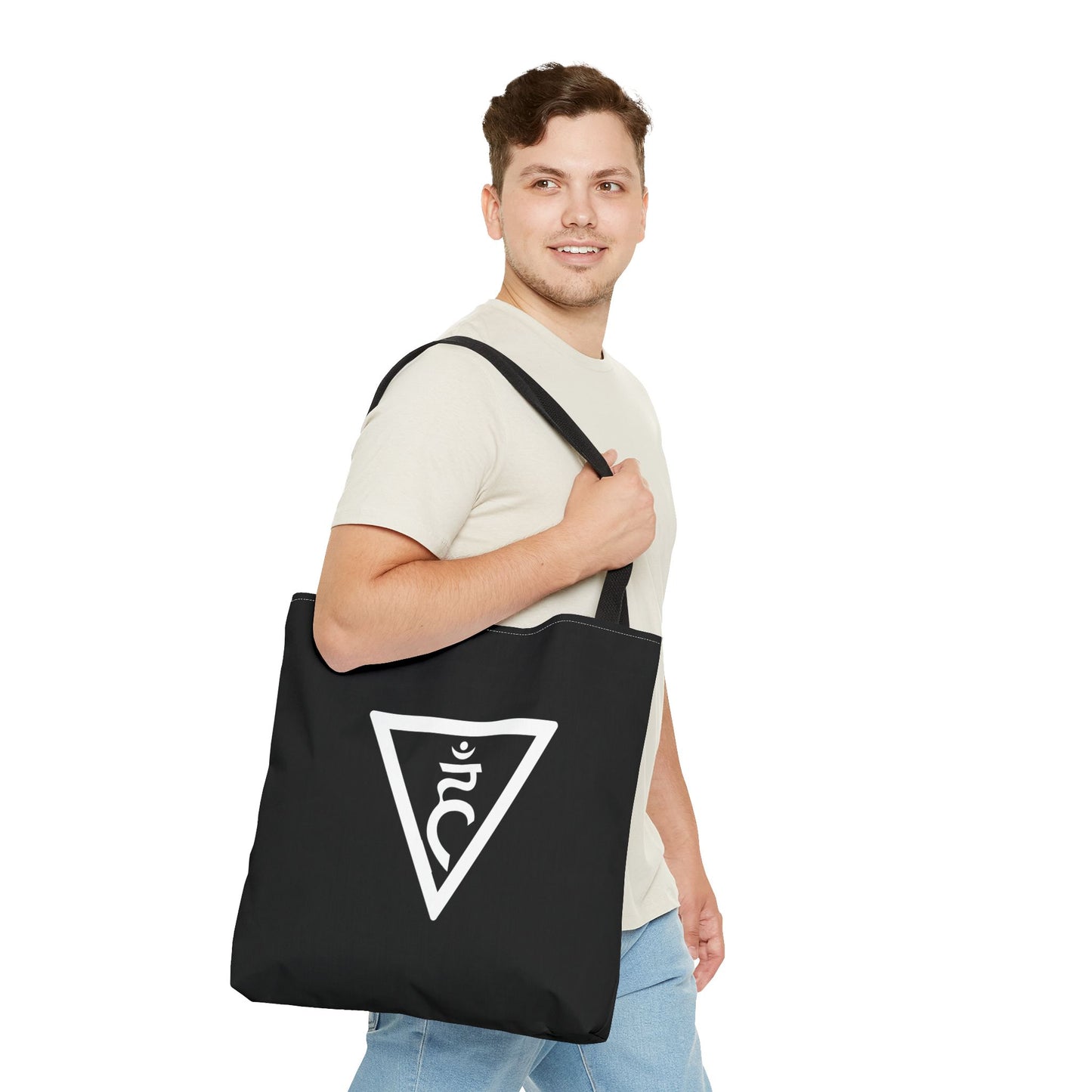 Throat & Third Eye Chakras Heartware Symbols Tote Bag