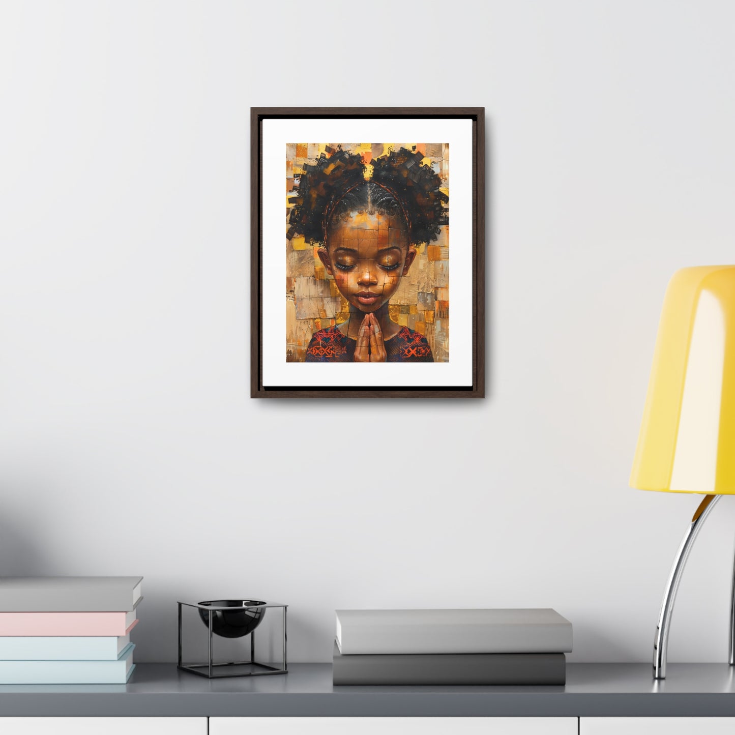 Whispers of Hope - Framed Canvas Wall Art