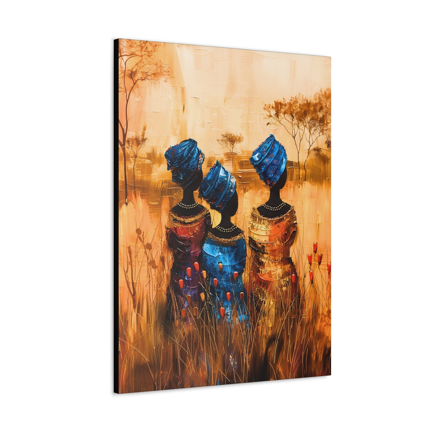 Sisters of the Savannah - Canvas Wall Art
