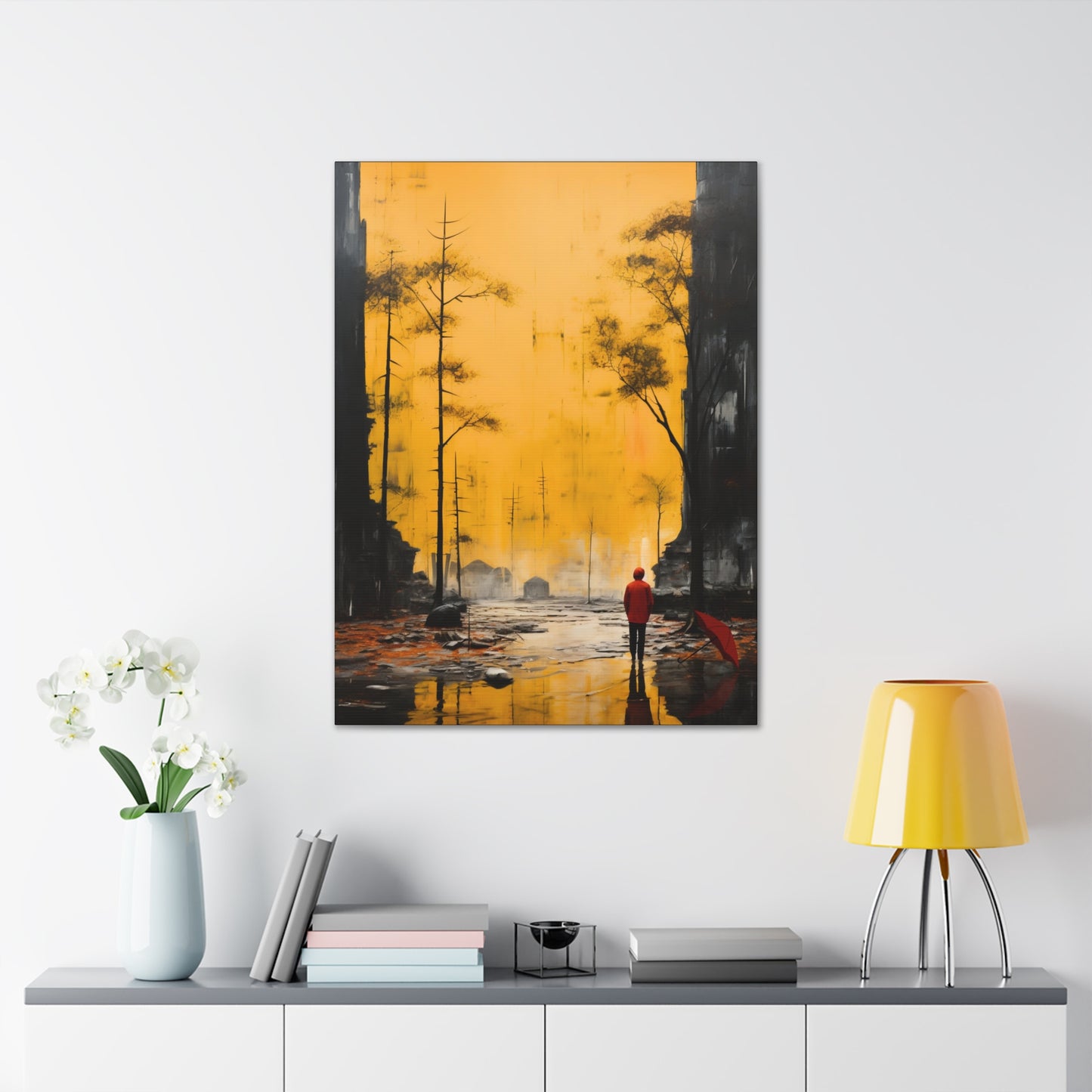 Unveiling the Sky - Canvas Wall Art