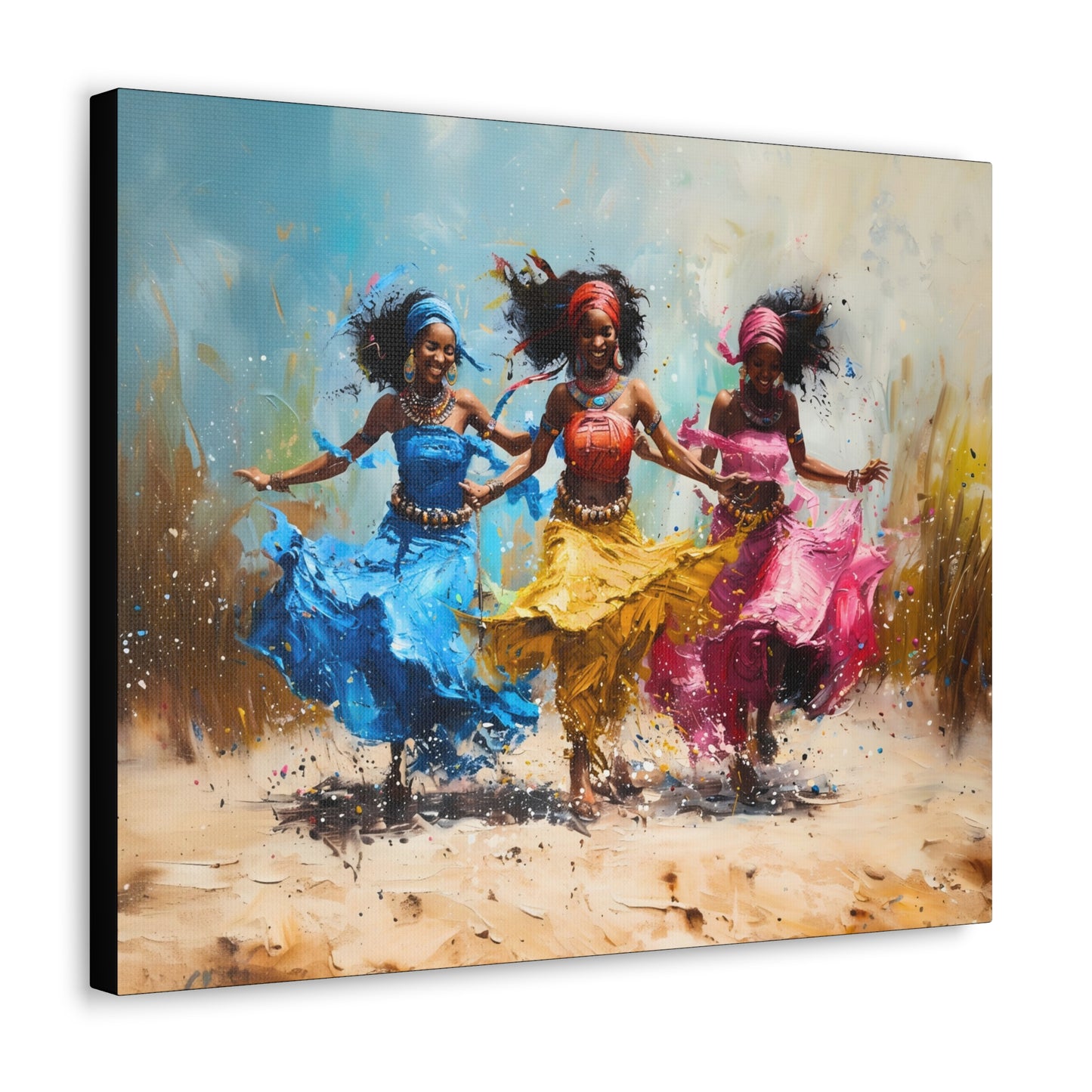 Windswept Rhythm - Canvas Wall Art