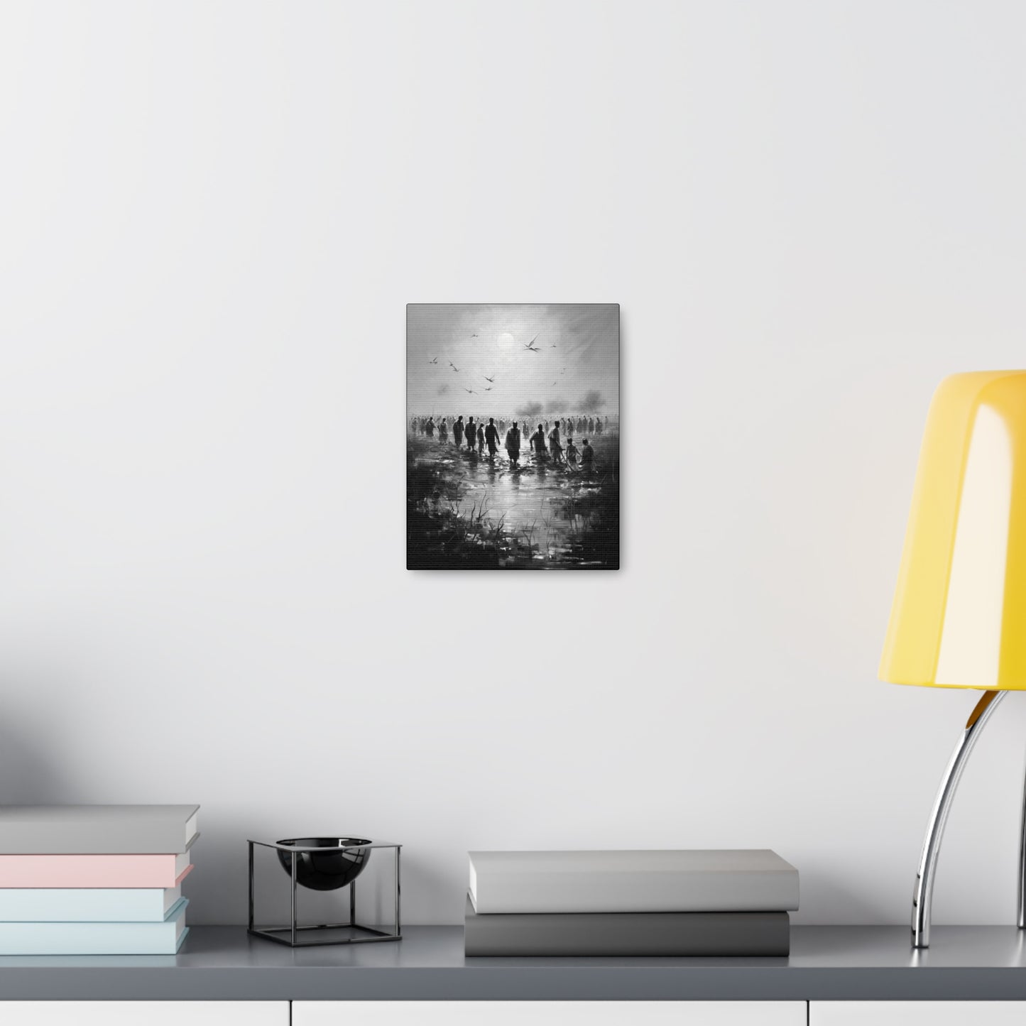 Exodus - Canvas b&w Wall Art