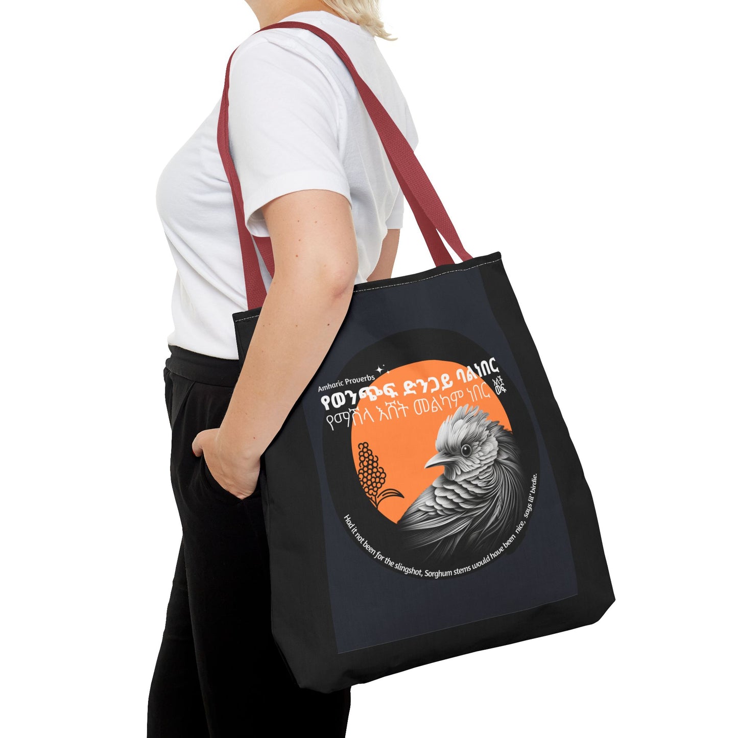 Naughty Proverbs Tote Bag Tigers & Birds