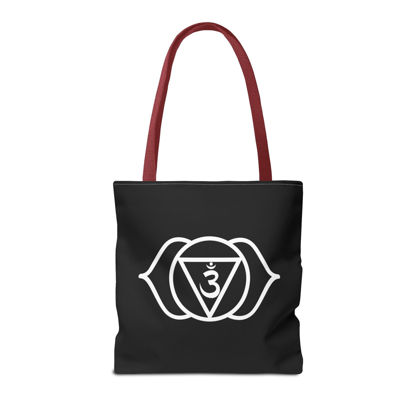 Throat & Third Eye Chakras Heartware Symbols Tote Bag