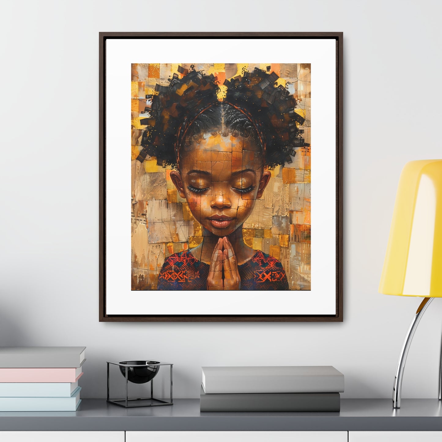 Whispers of Hope - Framed Canvas Wall Art