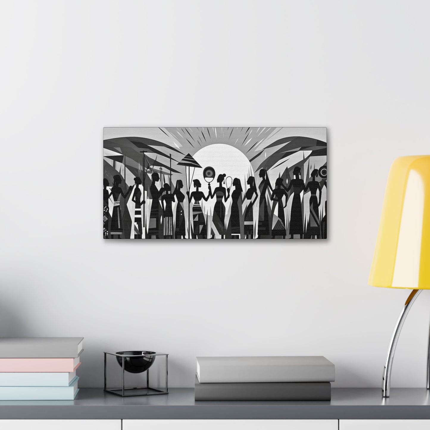 Bereket - Canvas b&w Wall Art