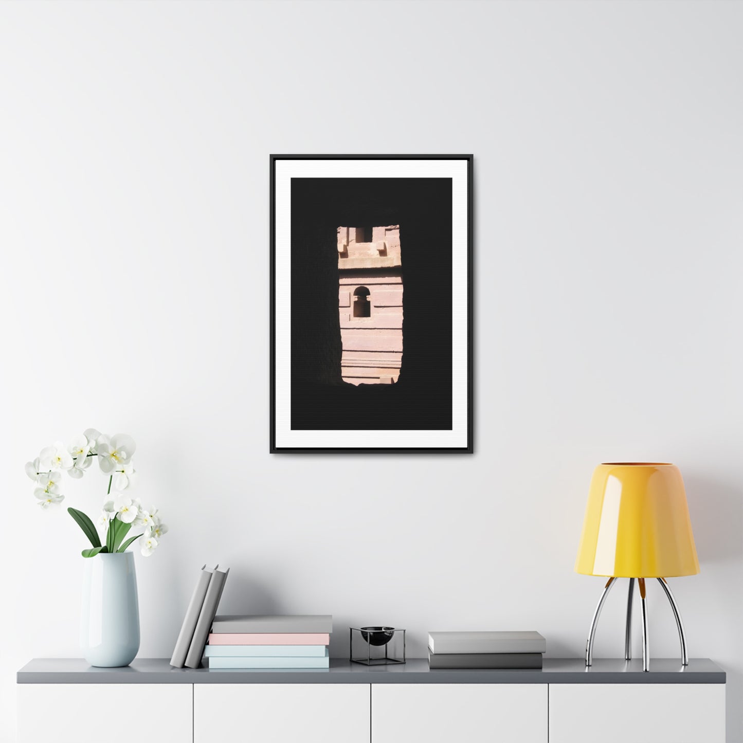 Sacred Portal - Framed Canvas Photography