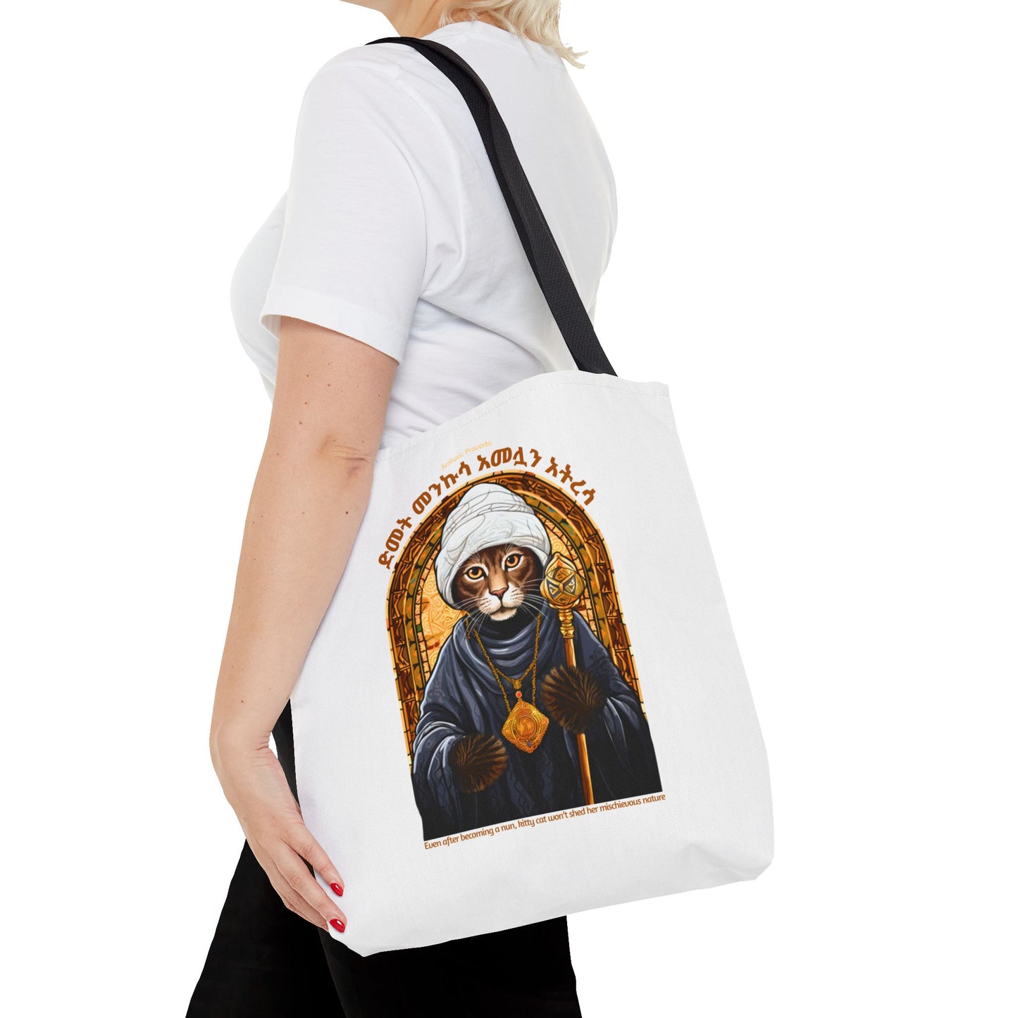 Naughty Proverbs Tote Bag Cats & Dogs